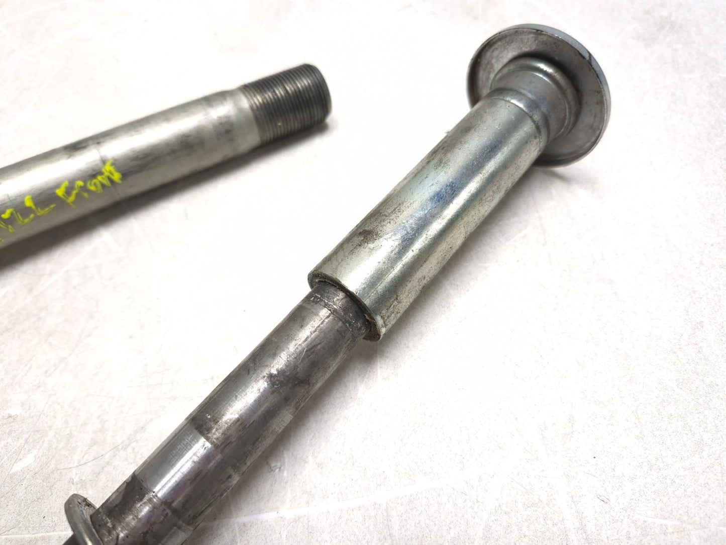 2003 Kawasaki Vulcan Vn1600 Rear & Front Wheel Axle & Swingarm Bolt 3 Pcs OEM