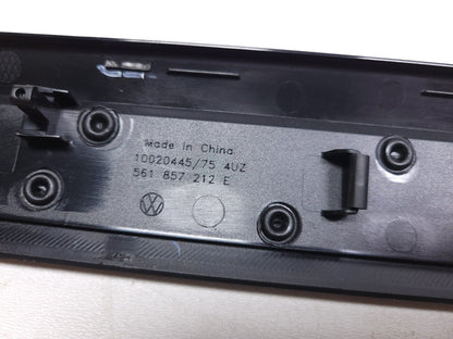 2017 Volkswagen Passat Dashboard Center Radio Bezel Trim Panel OEM