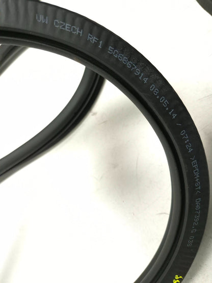 2015 Volkswagen Golf Door Weatherstrip Seal Front & Rear Passenger Side Rh OEM