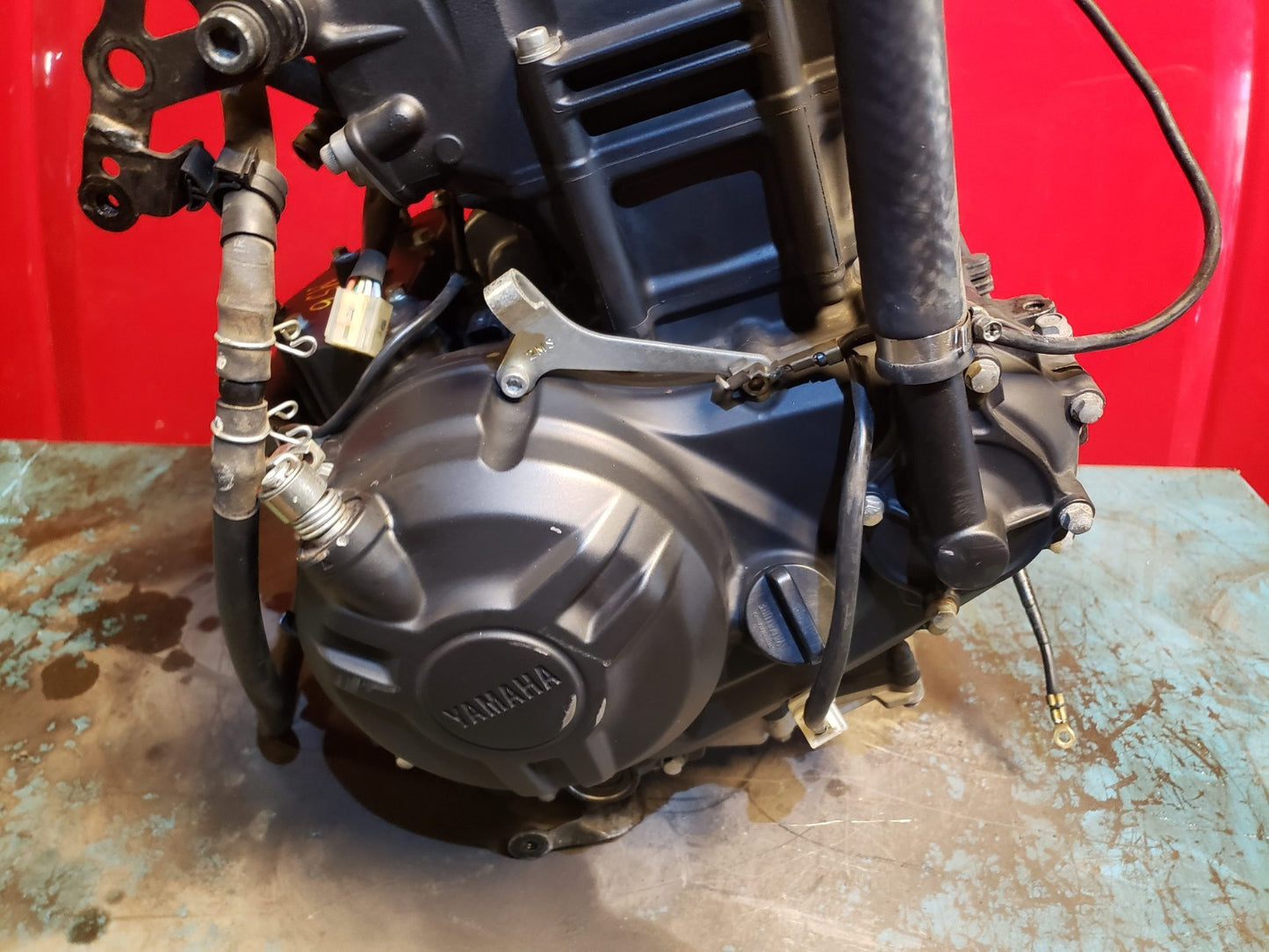 2015 Yamaha Yzf R3 Yzf-r3 Engine Motor OEM