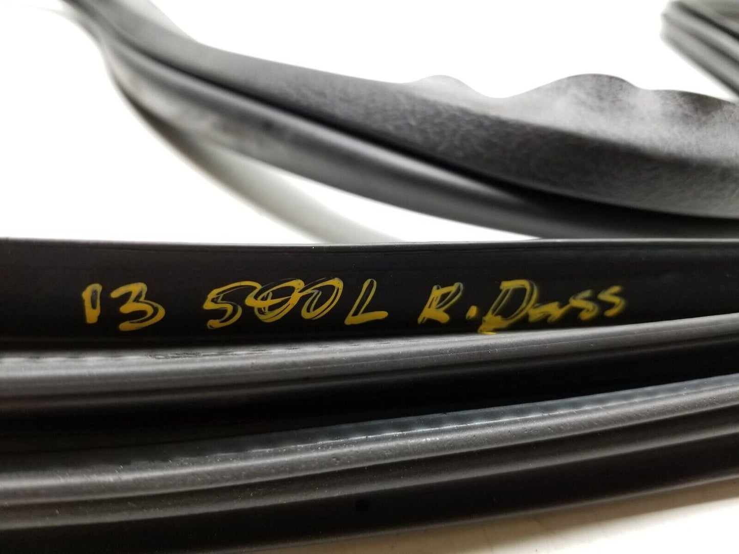 14-17 Fiat 500l Door Weatherstrip Seal Rear Passenger Right Side OEM