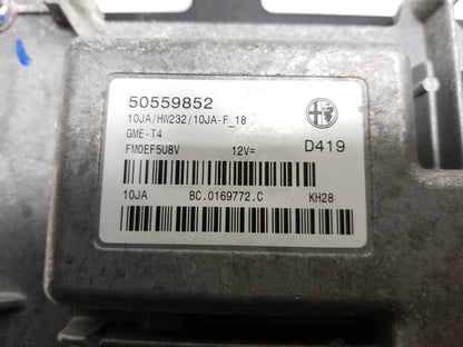 2019 Alfa Romeo Giulia Engine Control Module OEM