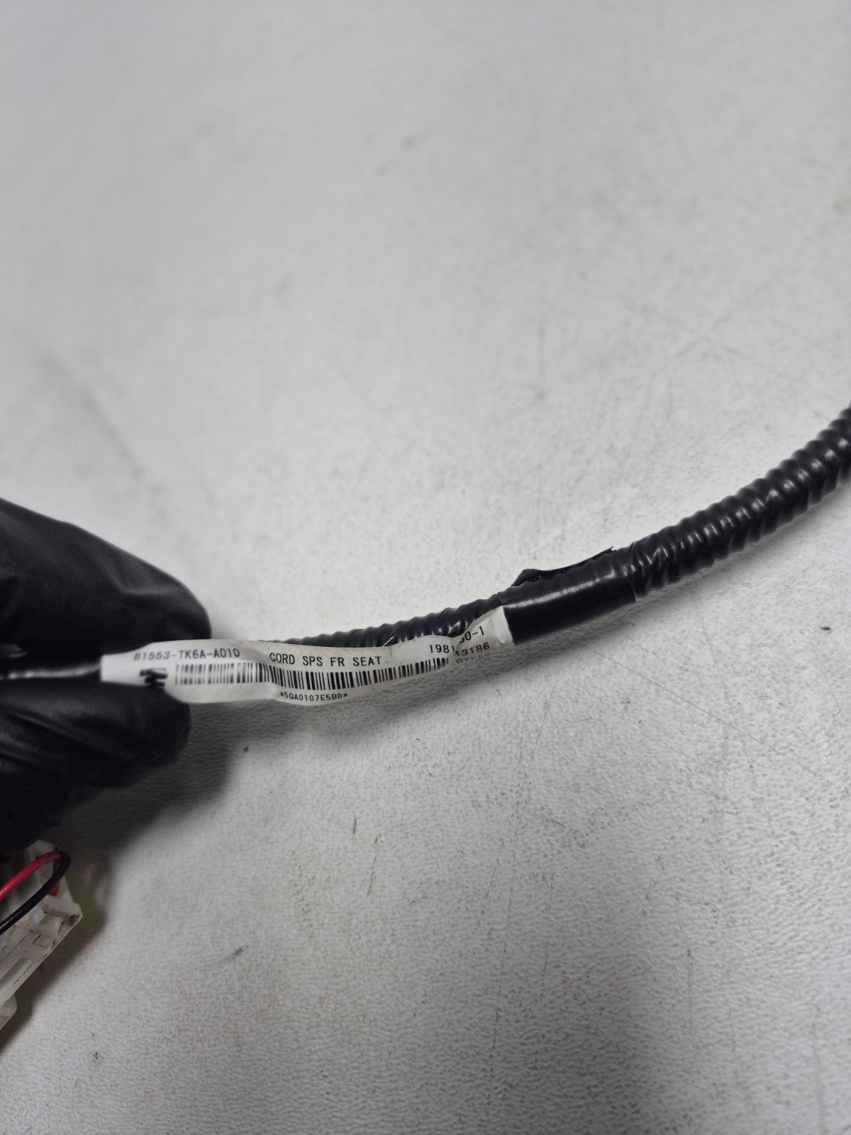 2013 Honda Fit Front Right Passenger Side Sps Cord Wire Harness Cable OEM