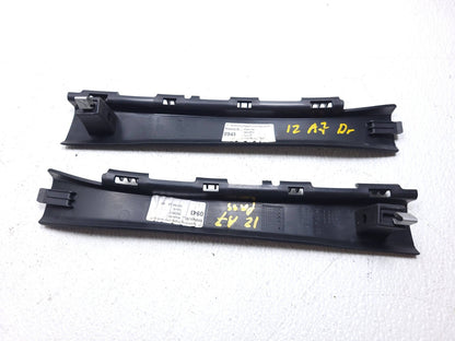 12 13 14 15 16 17 Audi A7 A Pillar Middle Cover Trim Panel Left & Right Pair OEM