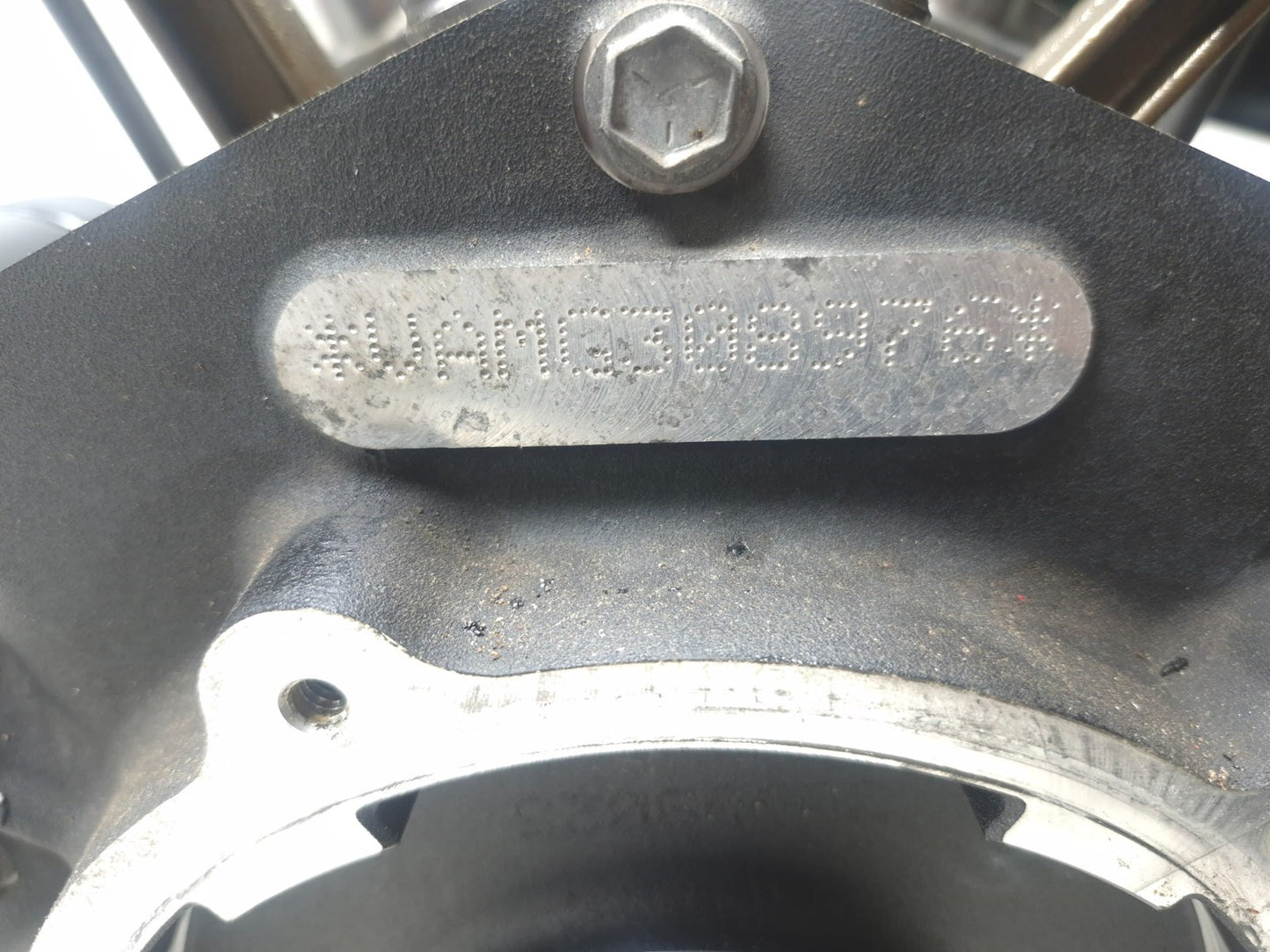2016 Harley Davidson Dyna Street Bob Fxdb Crankcase Crankshaft & Piston 103oem