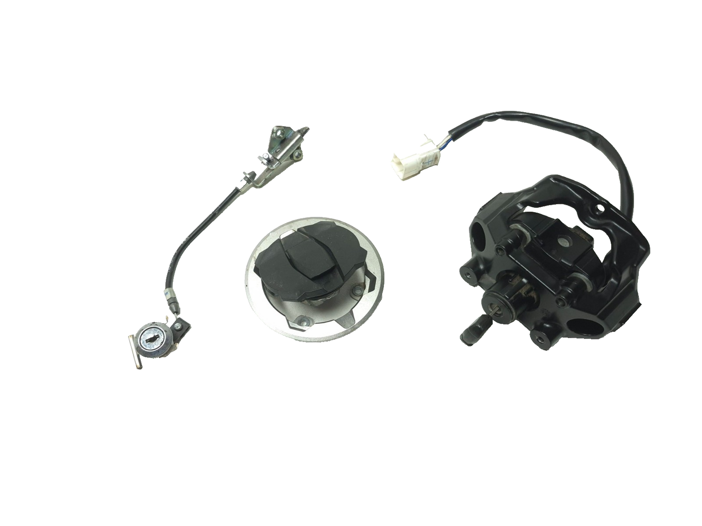 2018 Kawasaki Ninja 650 Ex650 Ignition Lock Switch & Fuel Cap Lock Set OEM