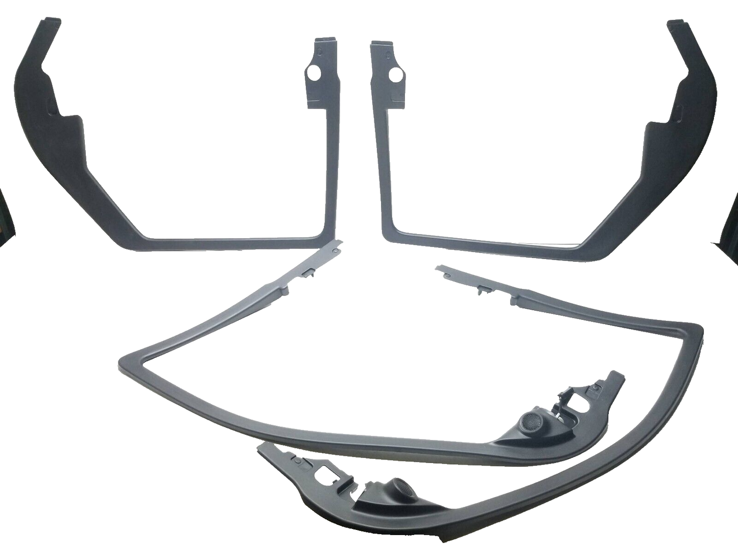 16 - 22 Dodge Durango Door Window Frame Molding Trim 4pcs OEM