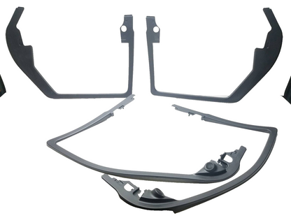 16 - 22 Dodge Durango Door Window Frame Molding Trim 4pcs OEM