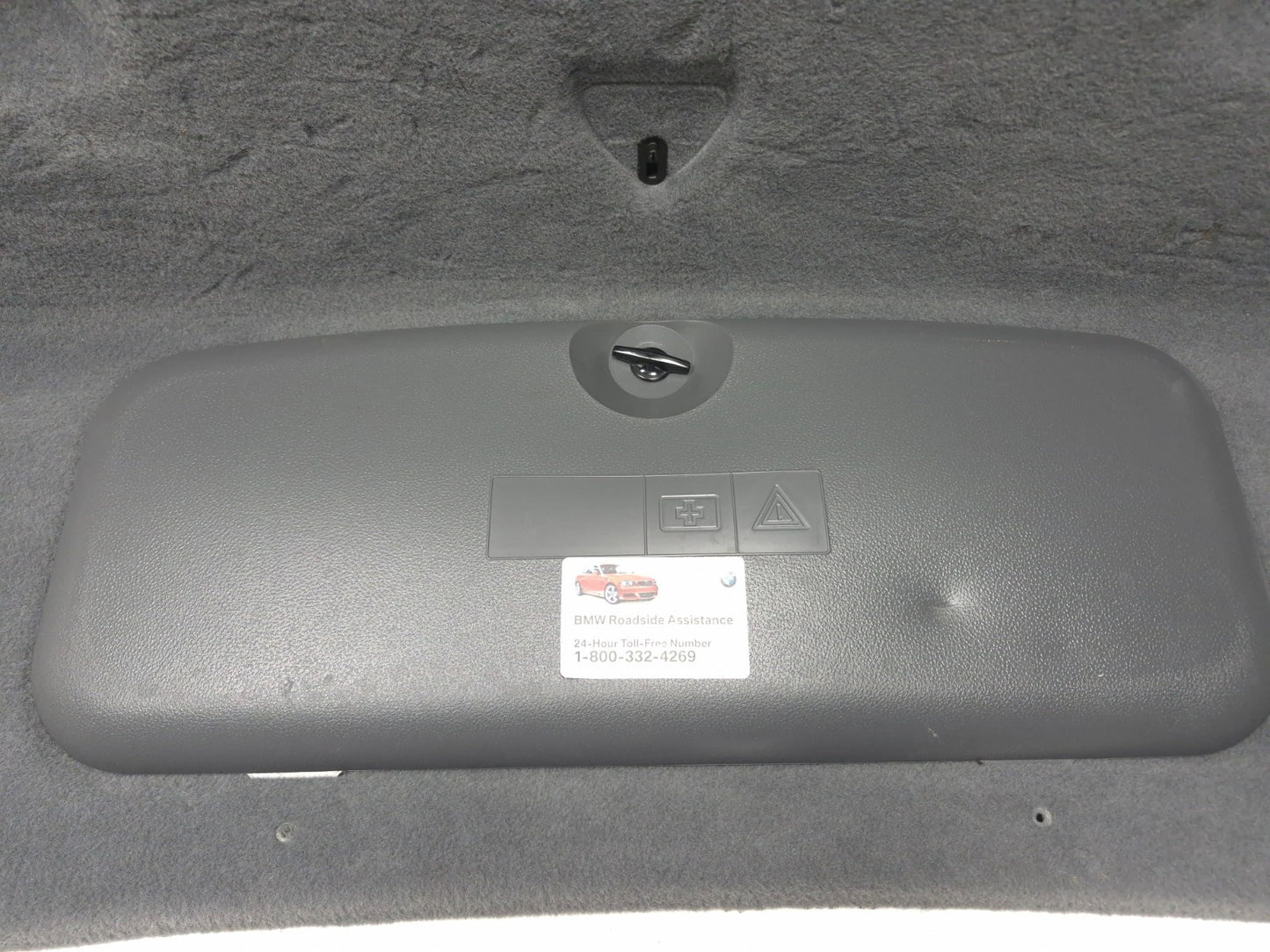 2011 BMW 750li Trunk Lid Carpet Liner Interior Cover Panel Oem✅
