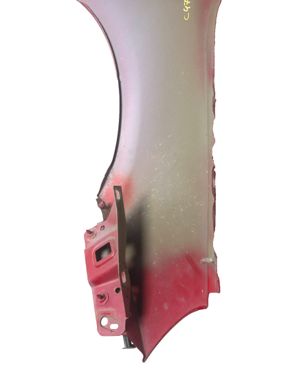 2013 Fiat 500 Turbo Front Driver Red Fender Panel OEM