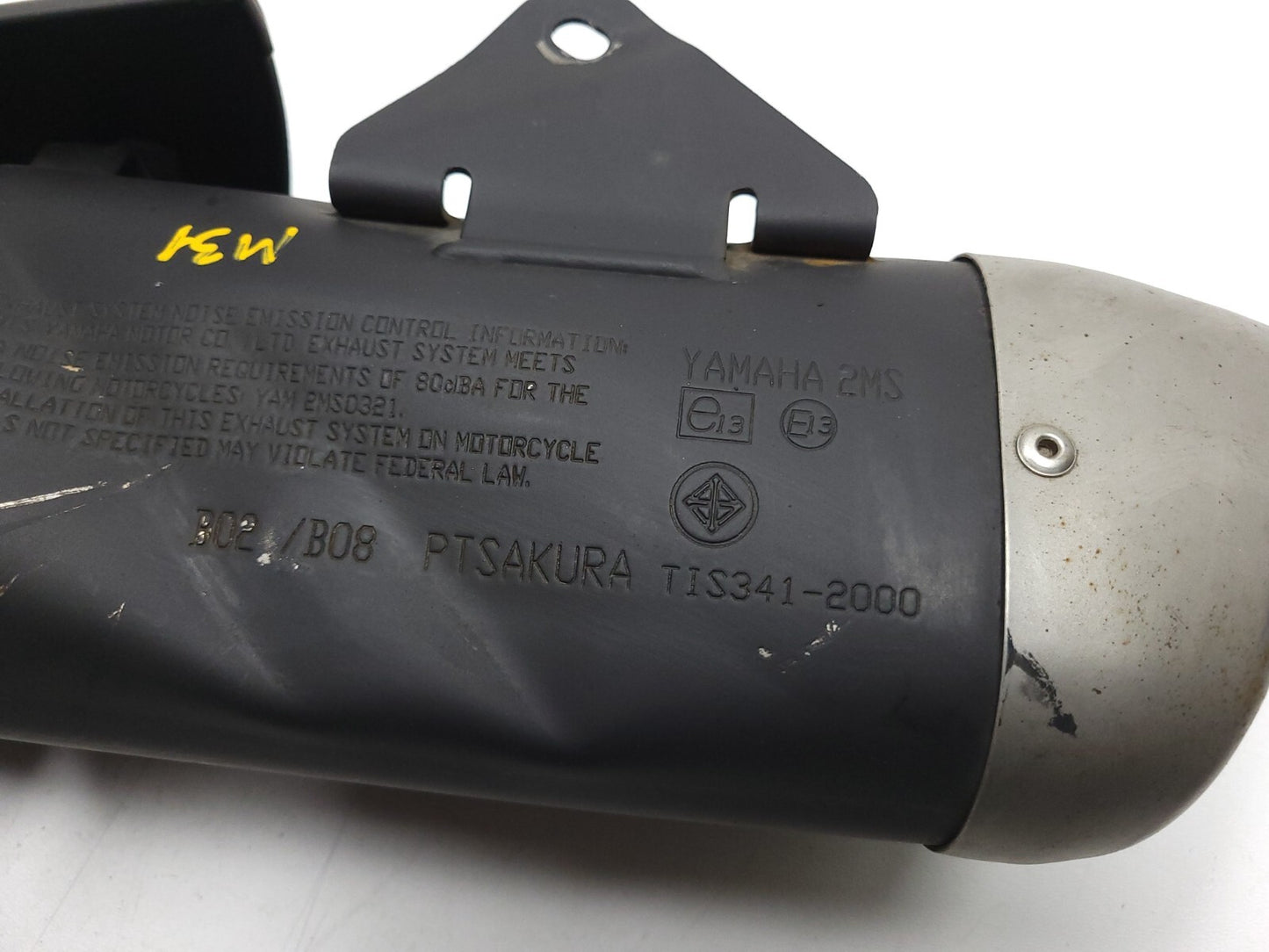 2015 - 2024 Yamaha Yzf-r3 Yzfr3 Exhaust Muffler Silencer OEM
