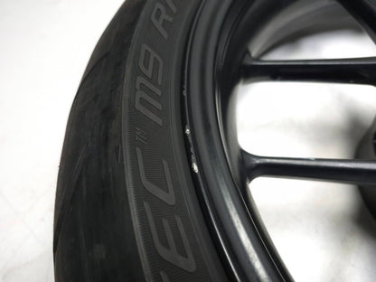2024 Triumph Speed 400 Rear Wheel Rim W/ Tire 150/60/zr17 Metzeler OEM
