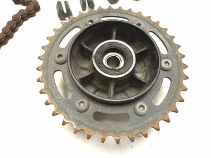 2013 Honda Cbr250 Rear Wheel Hub & Sprocket W/ Drive Chain OEM