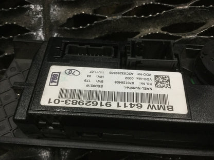 2007 2008 2009 BMW 335xi A/c Heater Climate Temperature Control OEM #38 101k