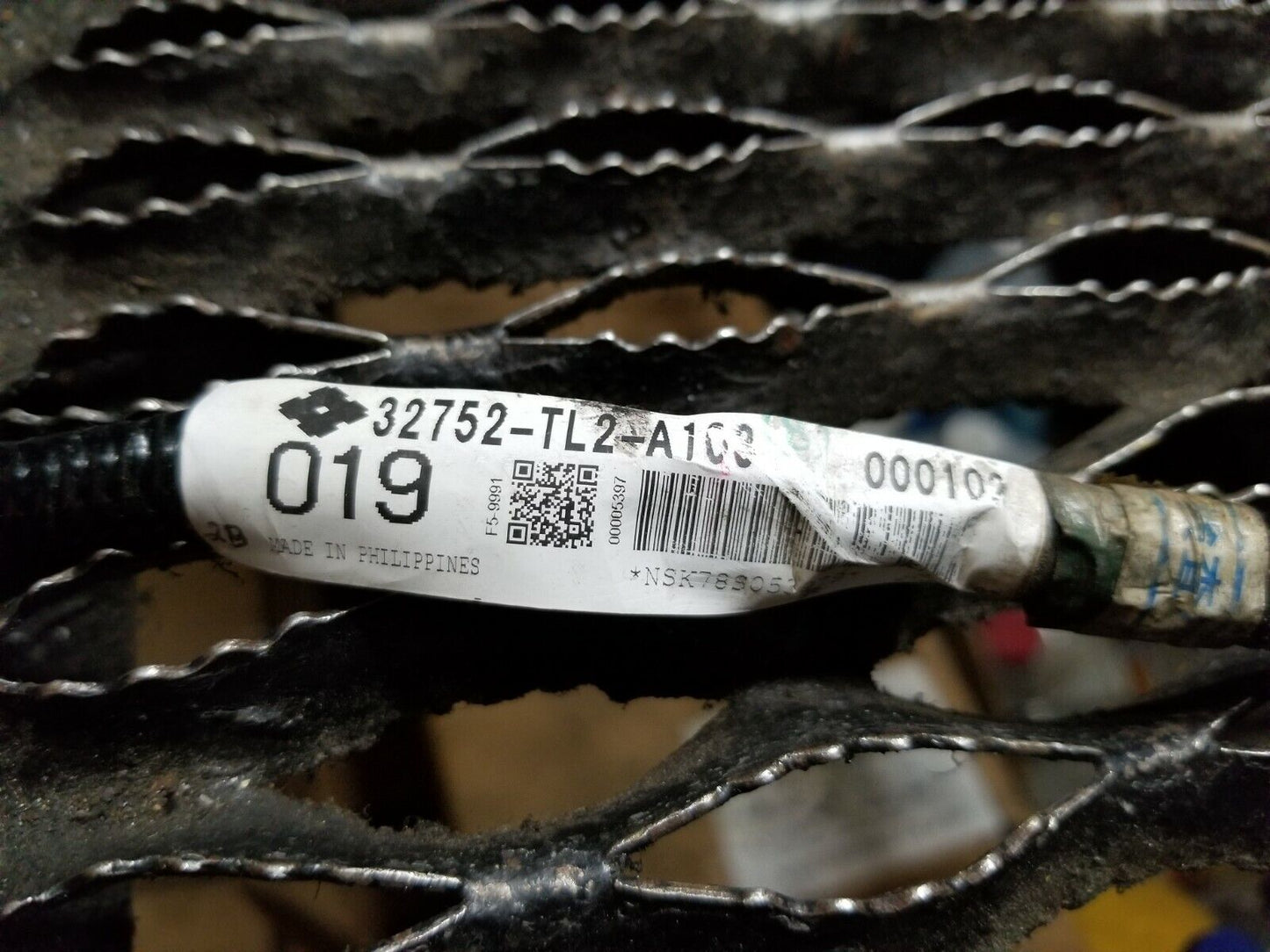 10 11 12 13 14 Acura Tsx Door Wire Harness Front Right Passenger Side OEM
