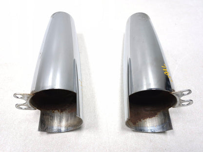 2004 Honda Shadow Aero Vt750c Upper Left & Right Front Fork Cover Pair OEM