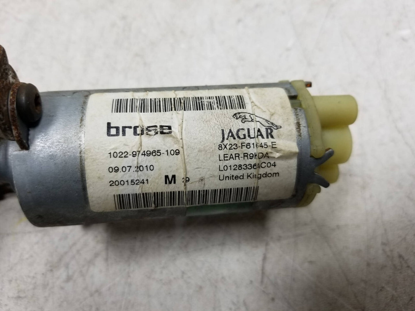 10 11 12 13 Jaguar XJ Driver Seat Motor Set Front OEM 86k Mile
