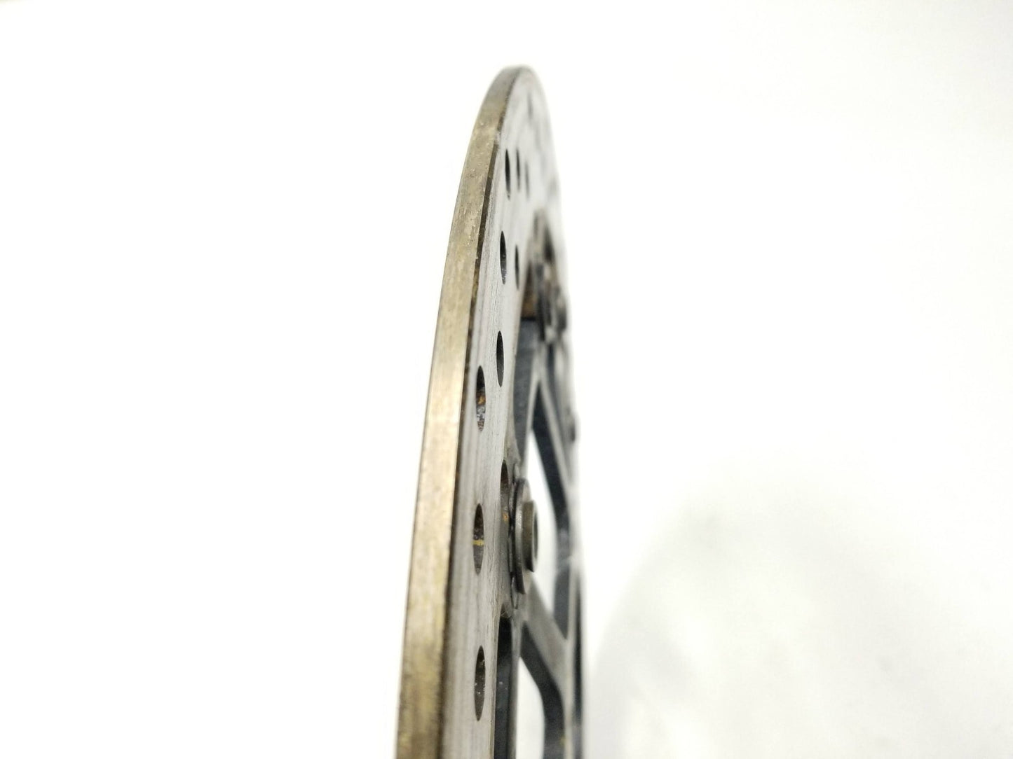 15 - 18 Ducati Monster 821 Front Brake Rotor Disc Left & Right W/ ABS Ring OEM