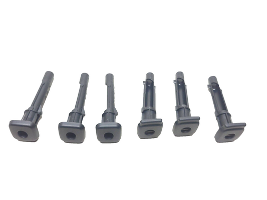 2007 Mercedes Ml350 Ml500 Rear Seat Headrest Guide Sleeve 6pcs OEM
