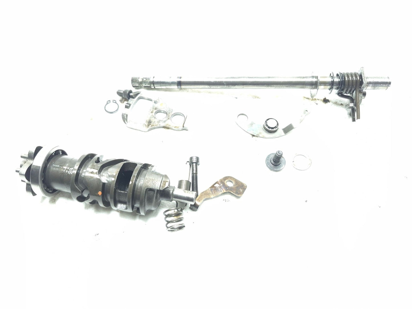 2008 Triumph Sprint St 1050 Shifter Shift Control & Gear Selector Drum Set OEM