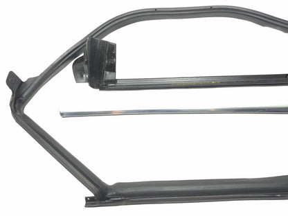 2020 Tesla Model 3 Rear Door Seal & Belt Molding Passenger Side 3 Pcs OEM