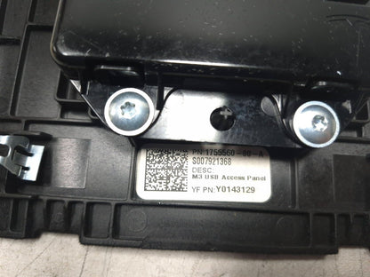 2021 Tesla Model 3 Center Console Usb Charger Module & Cover  OEM