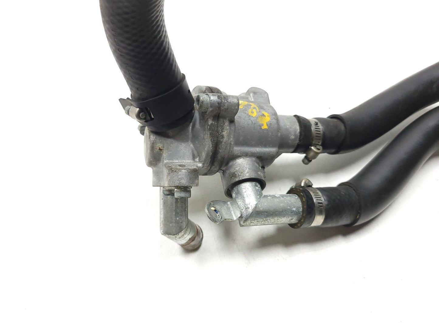 2007 Yamaha Xvs1300 V-star Engine Radiator Coolant Thermostat Housing OEM