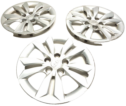2012 Hyundai Sonata Wheel Hub Cap Cover 3pcs OEM