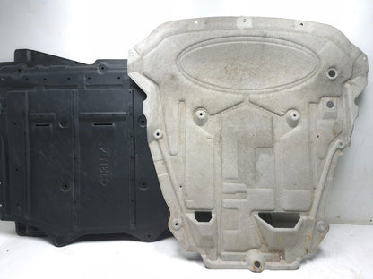 2012 Nissan Leaf Under Engine Battery Cover Plastic Splash Shield 4pcs OEM