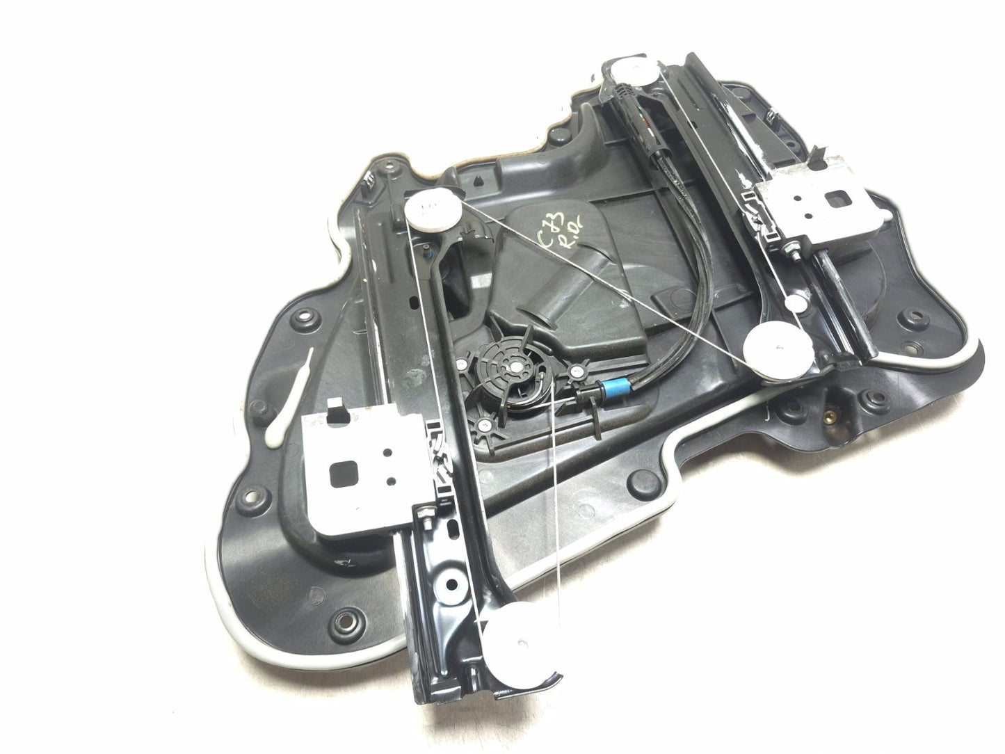 2019 Tesla Model 3 Rear Window Regulator Carrier W/ Motor Left Driver Side OEM