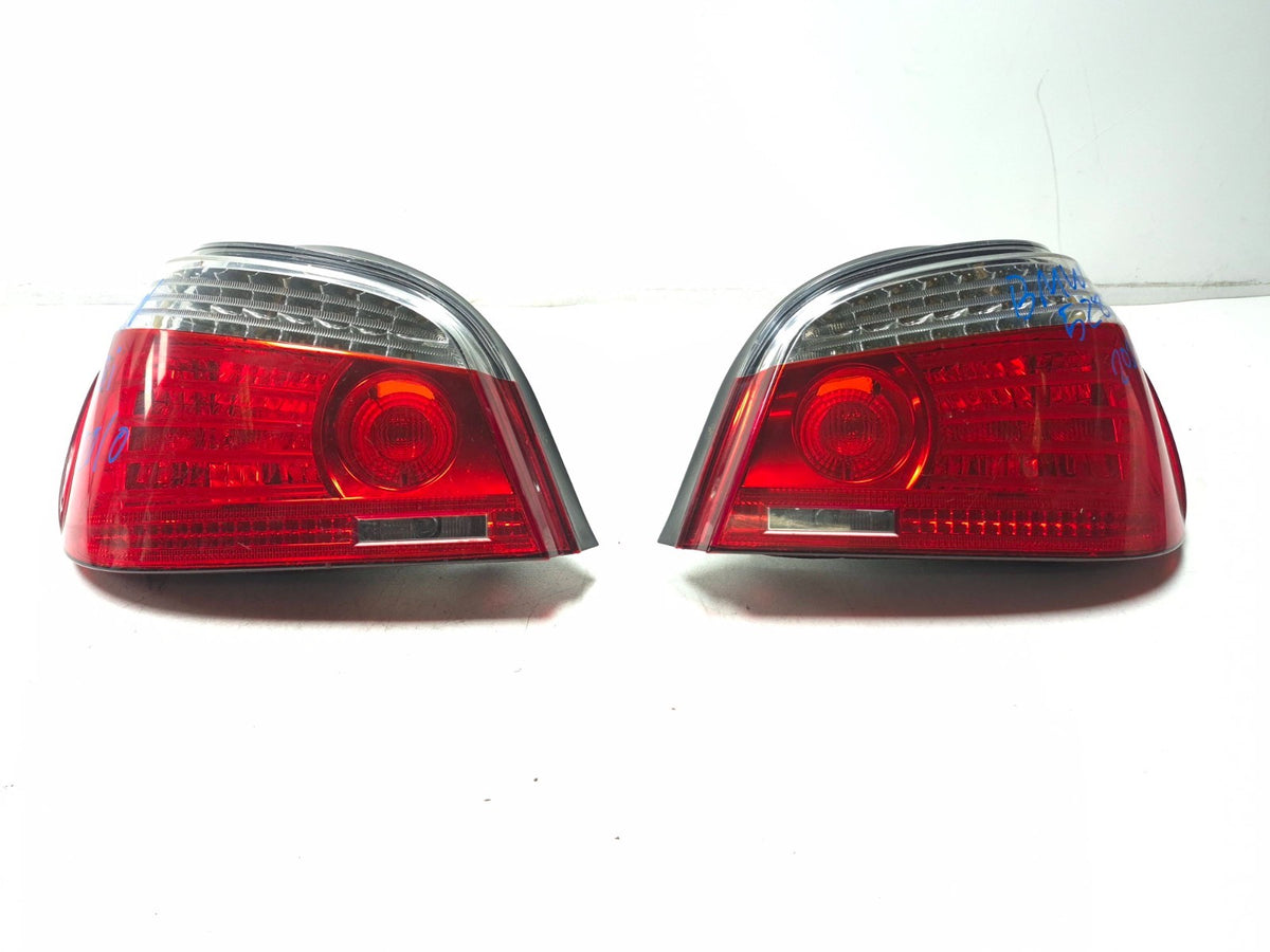 2009 BMW 550i E60 Rear Tail Light Left & Right OEM