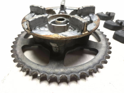 2001 Suzuki Gsx 750f Katana Rear Sprocket Assembly & Drive Chain OEM