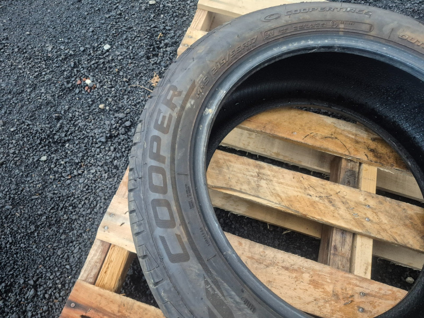 Cooper Cs5 Ultra Touring 215/55r17 94v Used Tire
