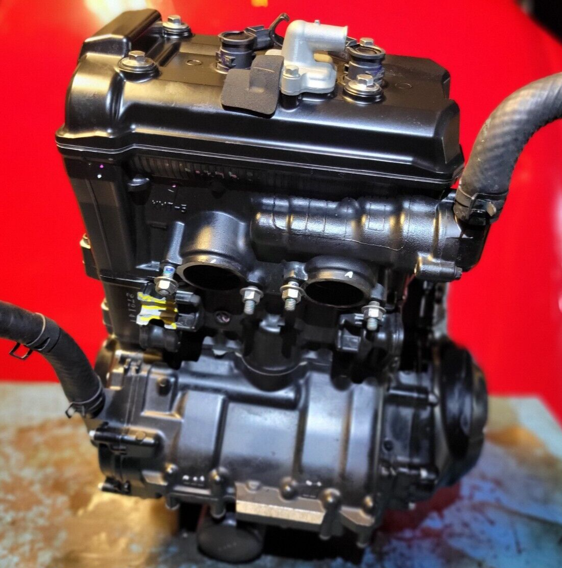 2023 Kawasaki Ex650 Engine Motor 2247 Miles * Has Some Damage* ✅
