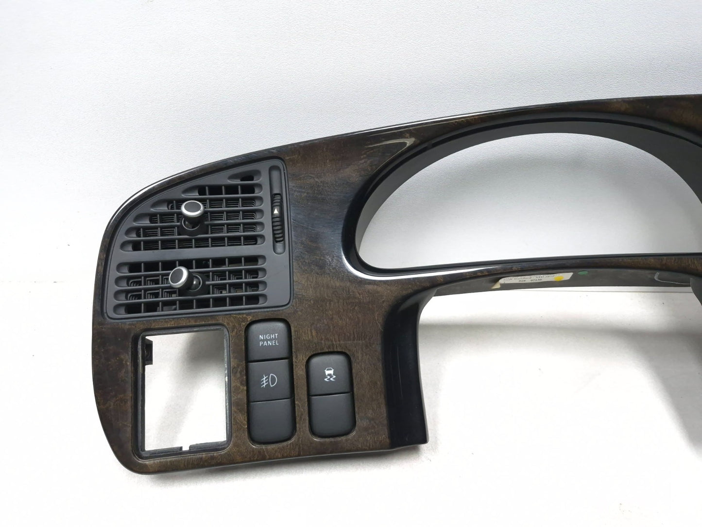 2007 Saab 9-5 Dashboard Cluster Bezel Center Console Panel OEM