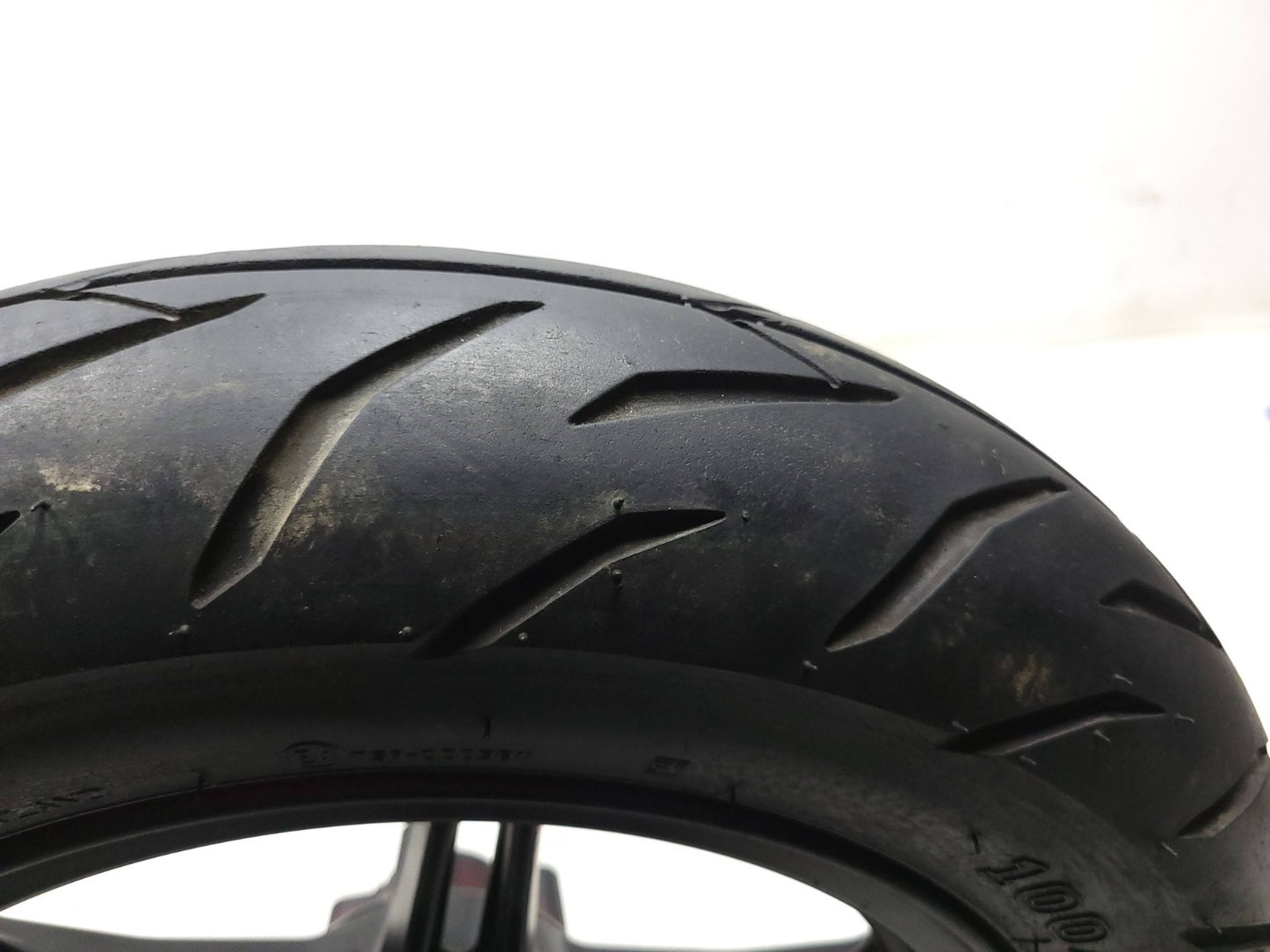 2017 - 2025 Kawasaki Z125 Pro Br125 Front Wheel Rim & Tire 100/90-12 OEM