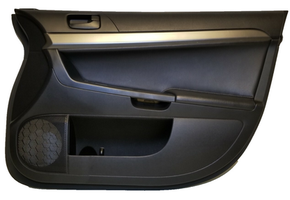 10-17 Mitsubishi Lancer Door Panel Interior Trim Front Right Passsenger Side OEM