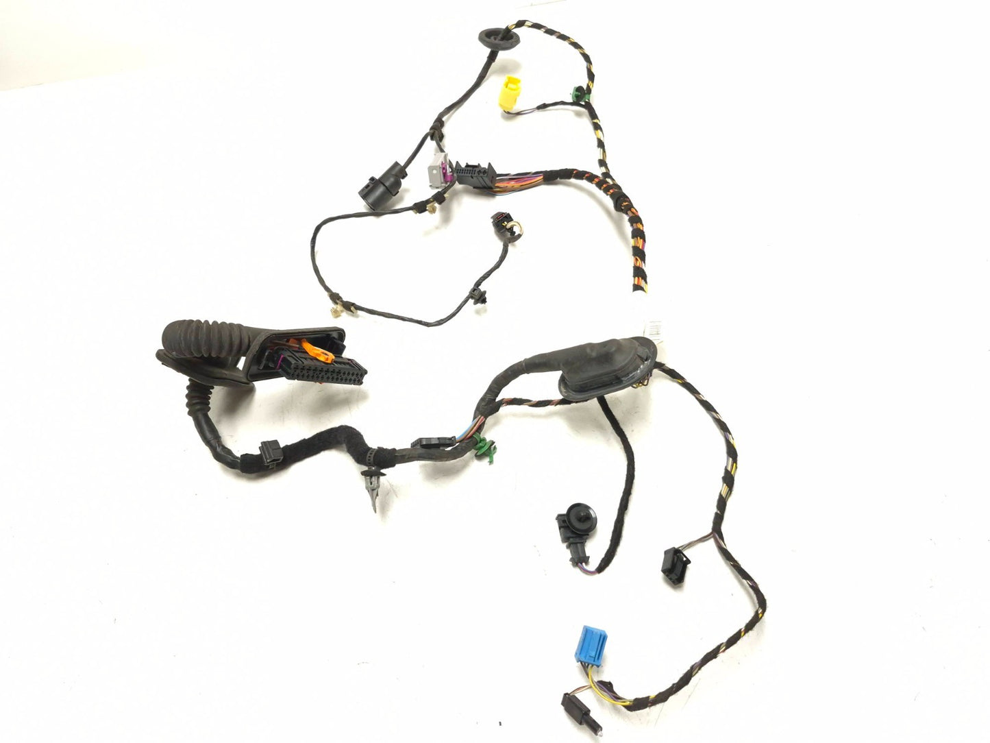 2011 Volkswagen Tiguan Door Wire Wiring Harness Front Passenger Side Right OEM