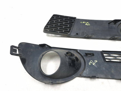 2007 Saab 9-5 Front Bumper Fog Lamp Grille Insert 2pcs OEM
