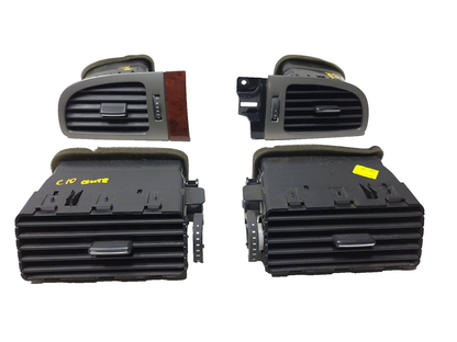 2010- 2014 Chevrolet Suburban Console Air Vent Grille W Center Left & Right OEM