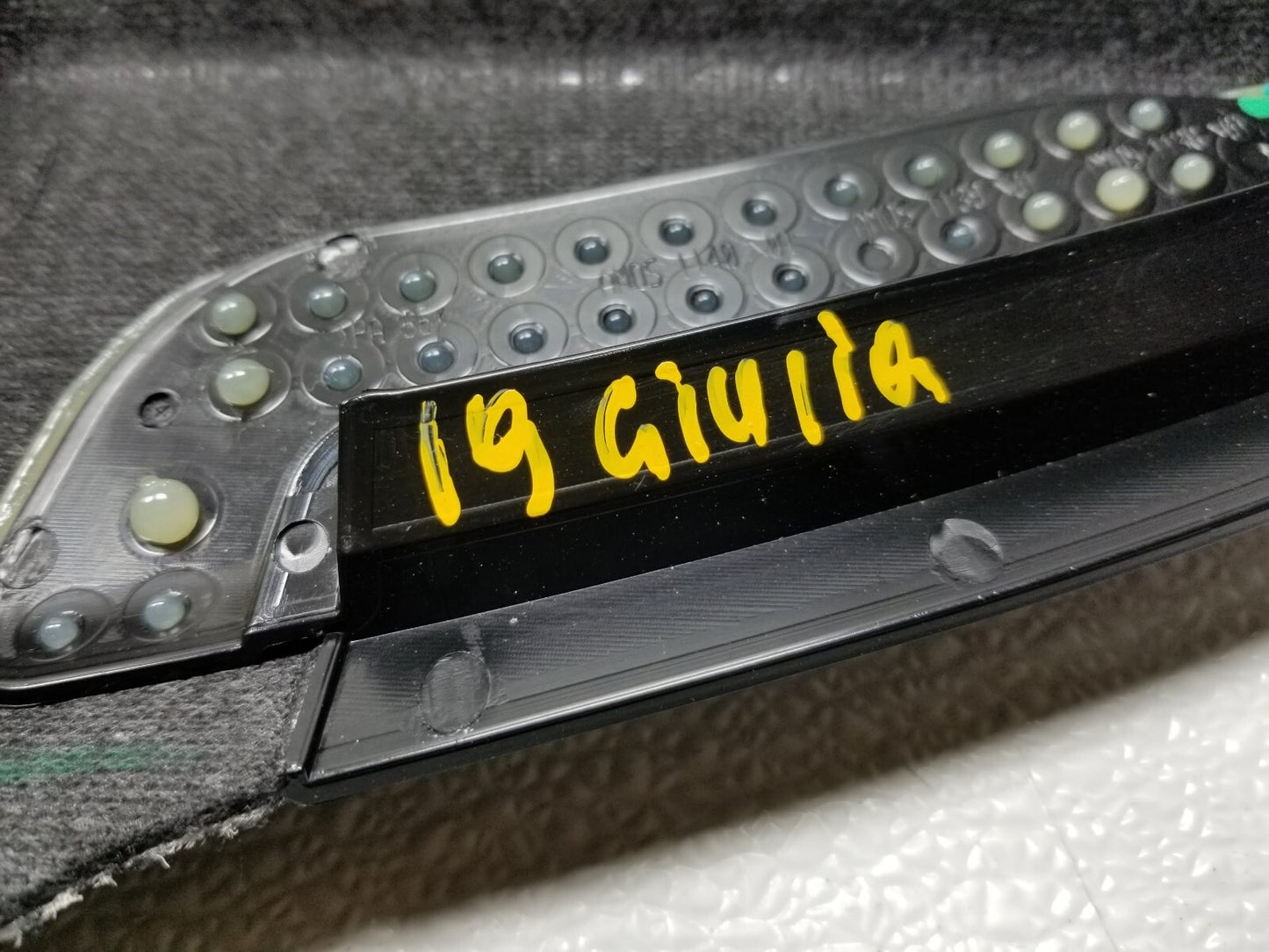 2019 Alfa Romeo Giulia Rear Deck Parcel Shelf Cover Panel OEM