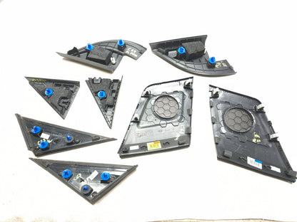 2018 Hyundai Sonata Door Mirror Trim & Dash Speaker Cover 8pcs  OEM