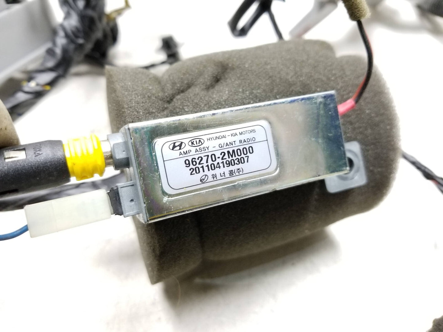 09 - 12 Hyundai Genesis Coupe Floor Wiring Harness 91507-2m931 2.0t OEM