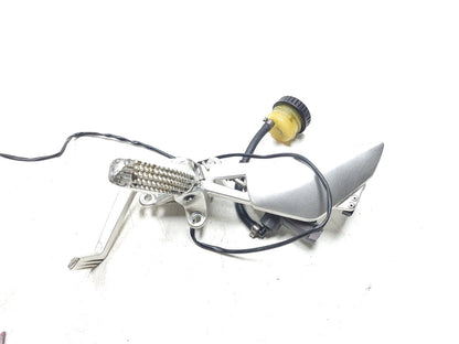 05-08 BMW K1200r K1200 Front Right Foot Peg & Brake Pedal W/ Master Cylinder OEM