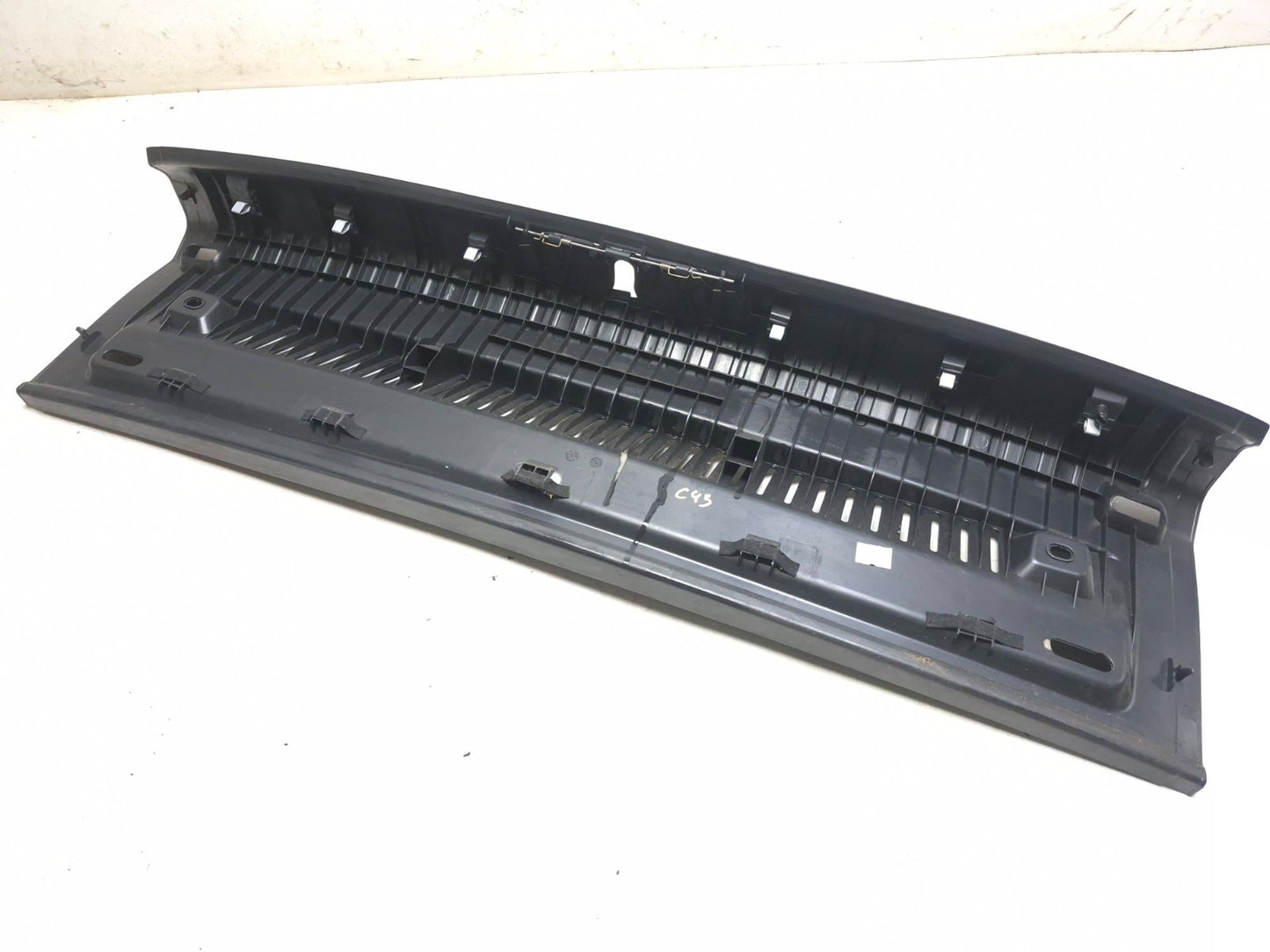 2011 Volkswagen Tiguan Rear Trunk Lower Scuff Sill Plate Trim Cover  OEM
