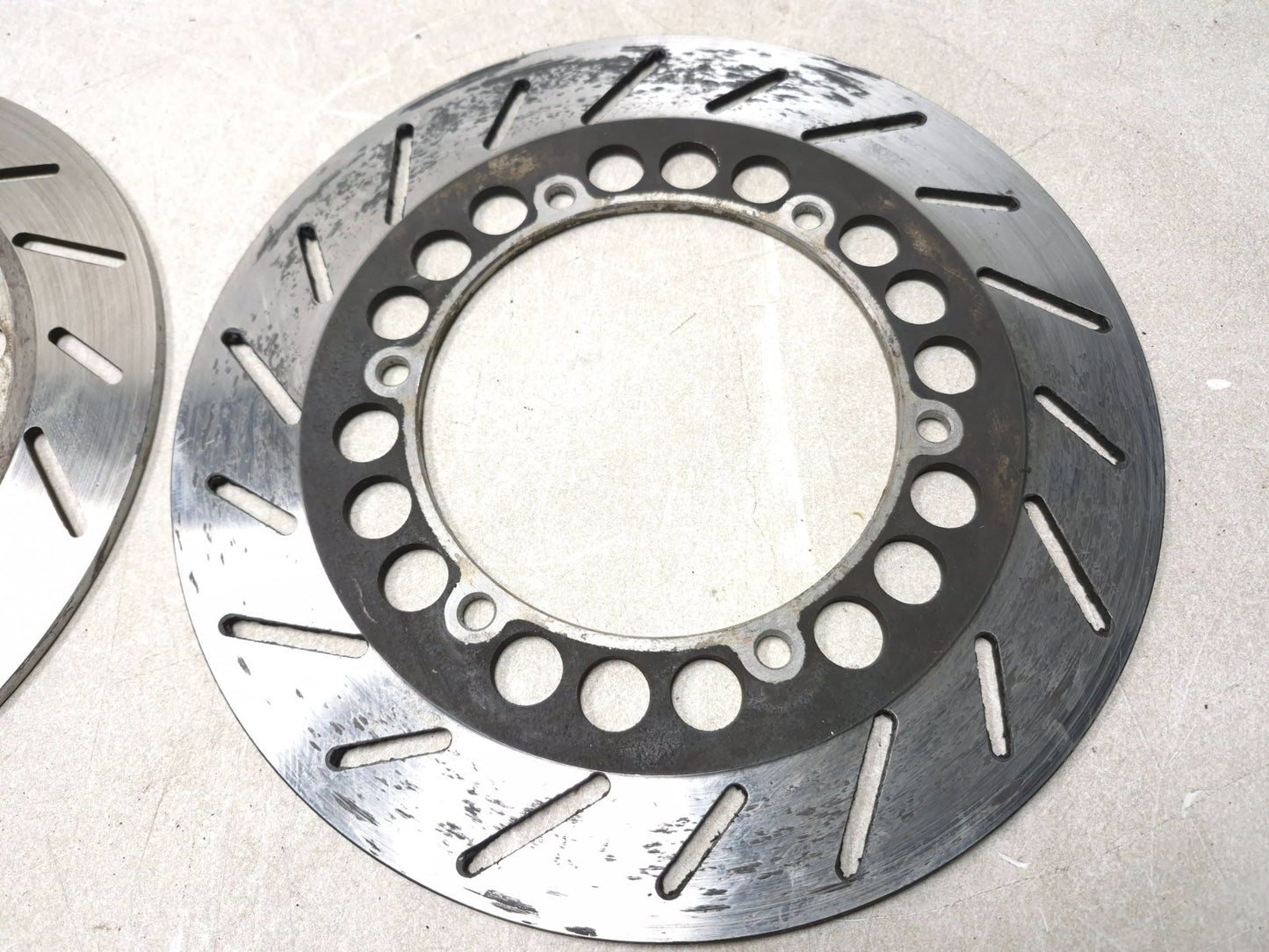 1994 Yamaha Virago Xv1100 Left & Right Front Brake Disc Pair OEM