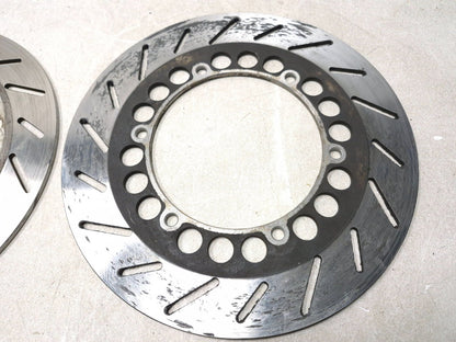 1994 Yamaha Virago Xv1100 Left & Right Front Brake Disc Pair OEM