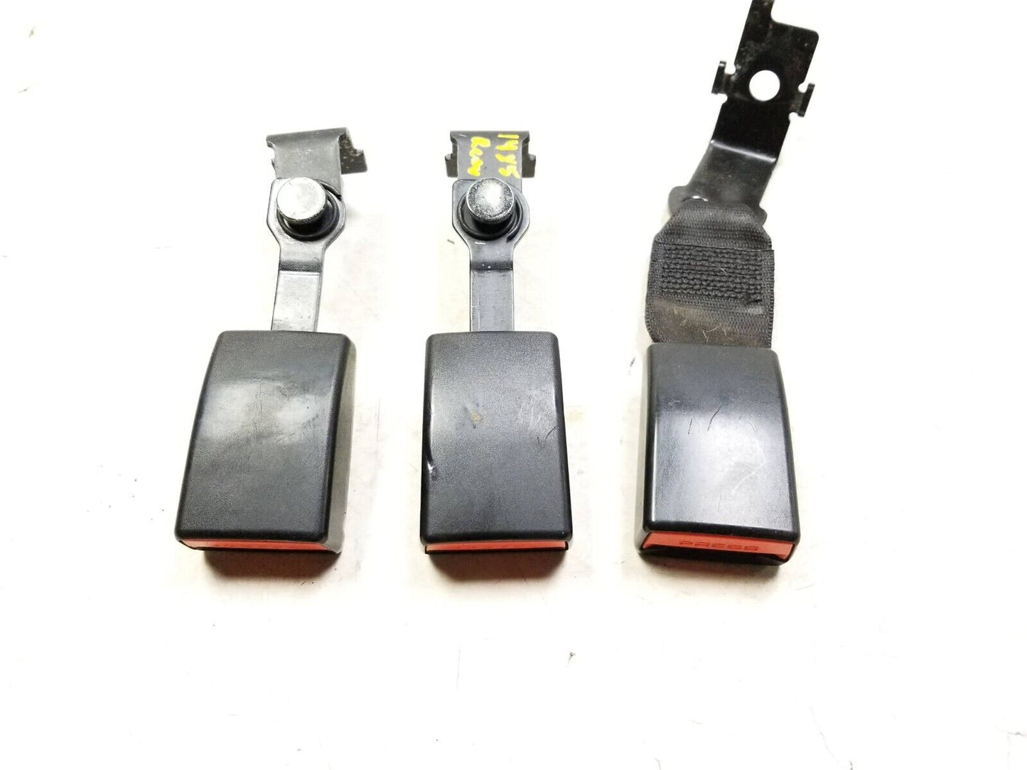14-18 BMW X5 F15 Rear Seat Belt Buckle 3pcs OEM 89k Miles✅