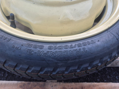 2009 Toyota Prius Emergency Spare Tire Wheel Rim 16x4t OEM