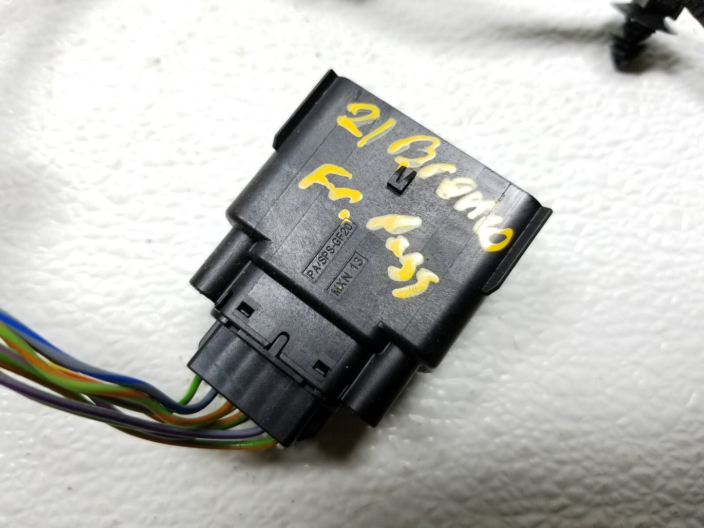 2021 Ford Bronco Front Passenger Seat Wiring Harness OEM